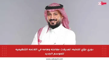 دوري جوّي للنخبة: تعديلات مفاجئة وهامة في اللائحة التنظيمية للموسم الجديد